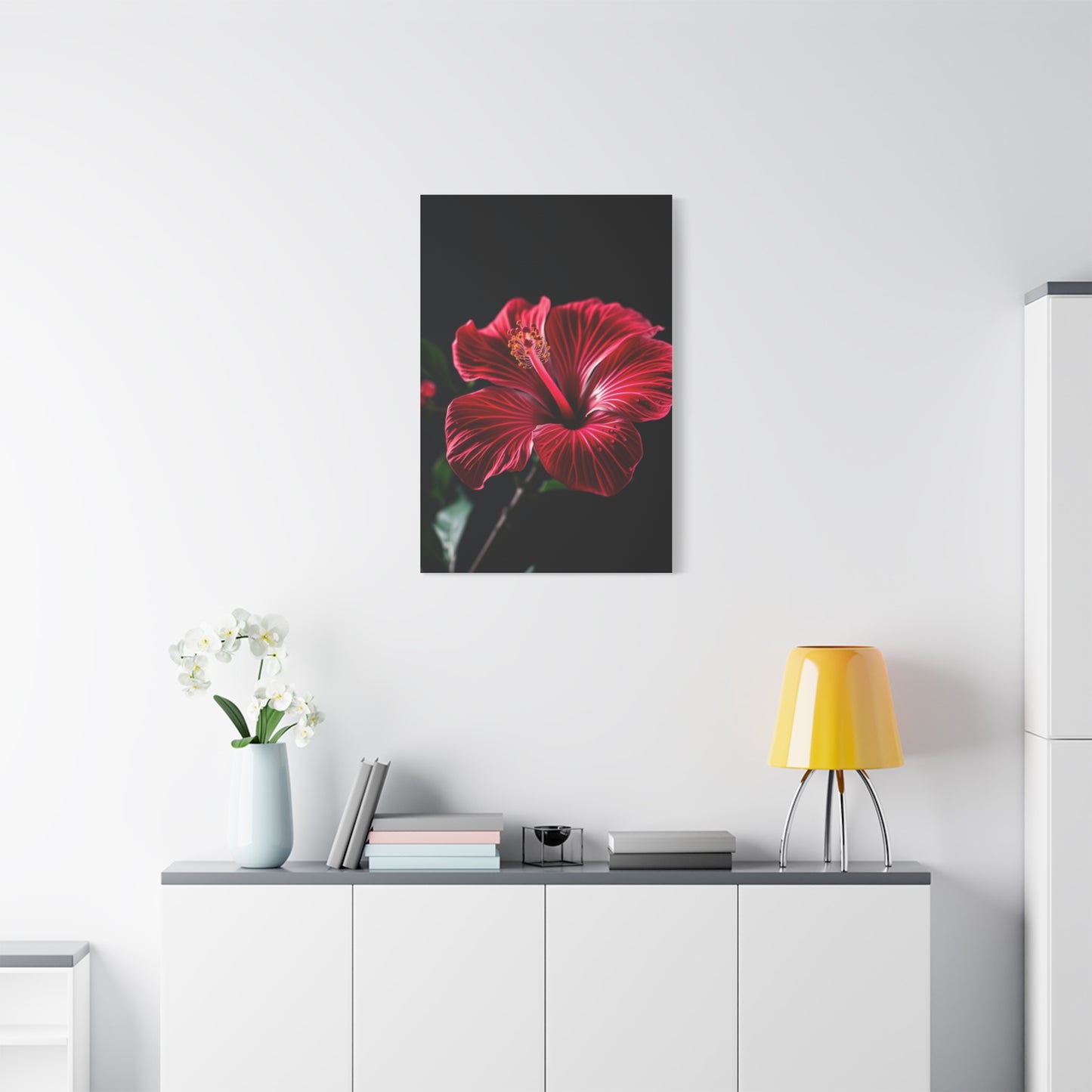 Masterpiece Hibiscus Flower Art Vision Wall Art & Canvas Print