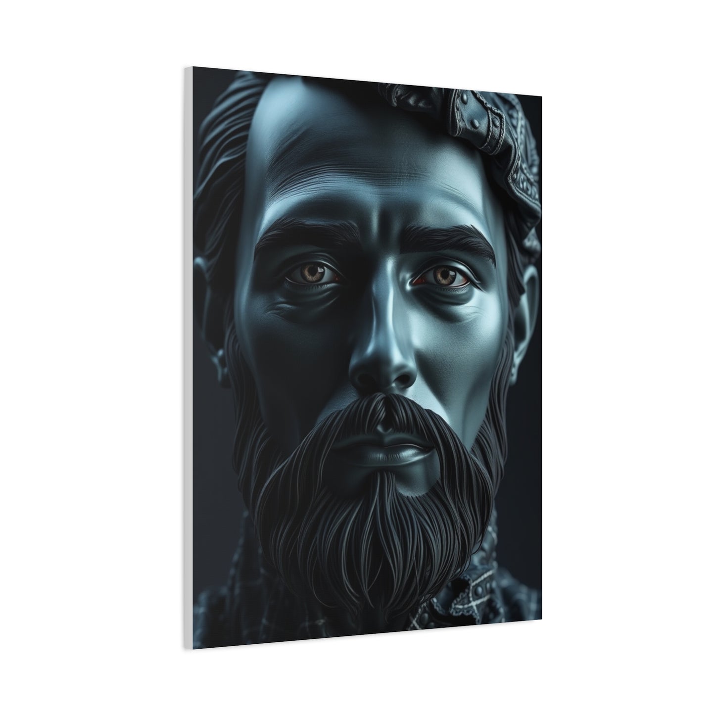 Supreme Charcoal, Onyx, and Ivory Art Collection Wall Art & Canvas Print