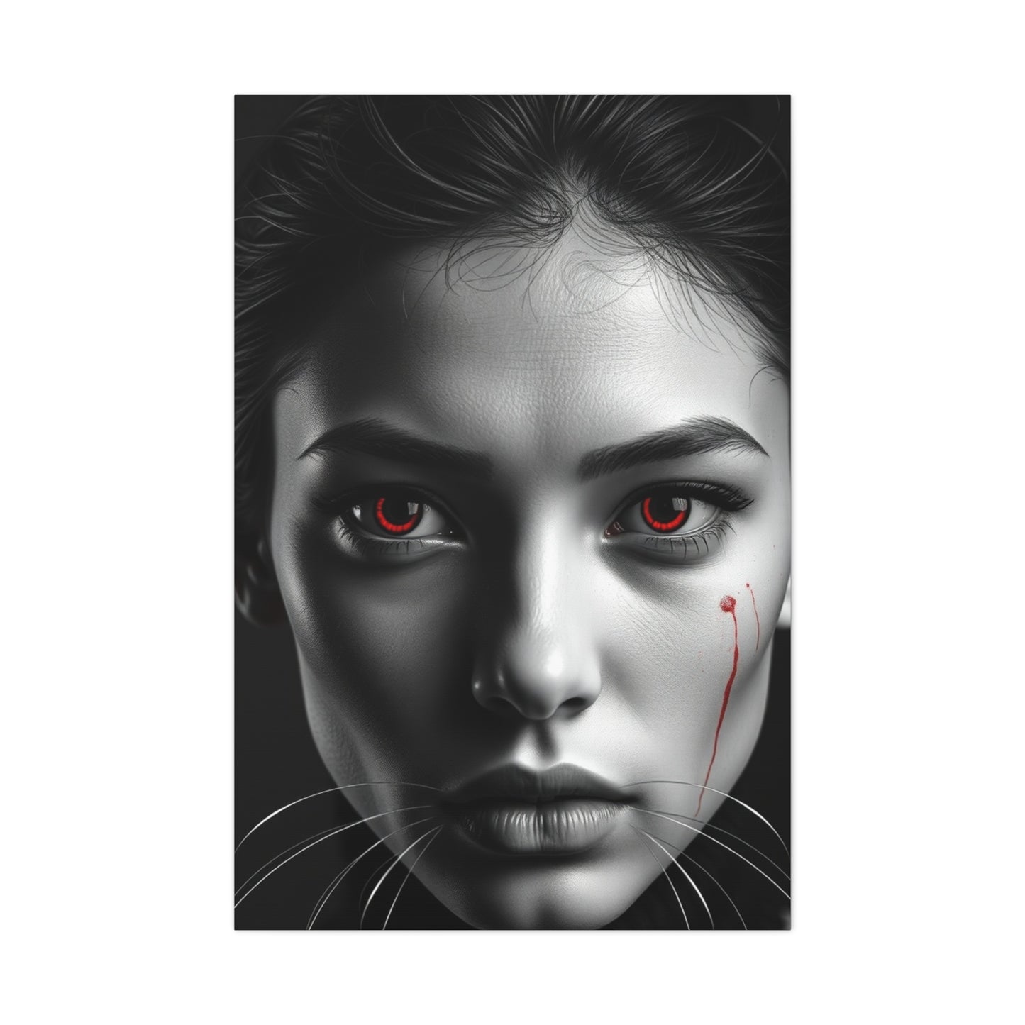 Supreme Black, White & Red Art Collection Wall Art & Canvas Print