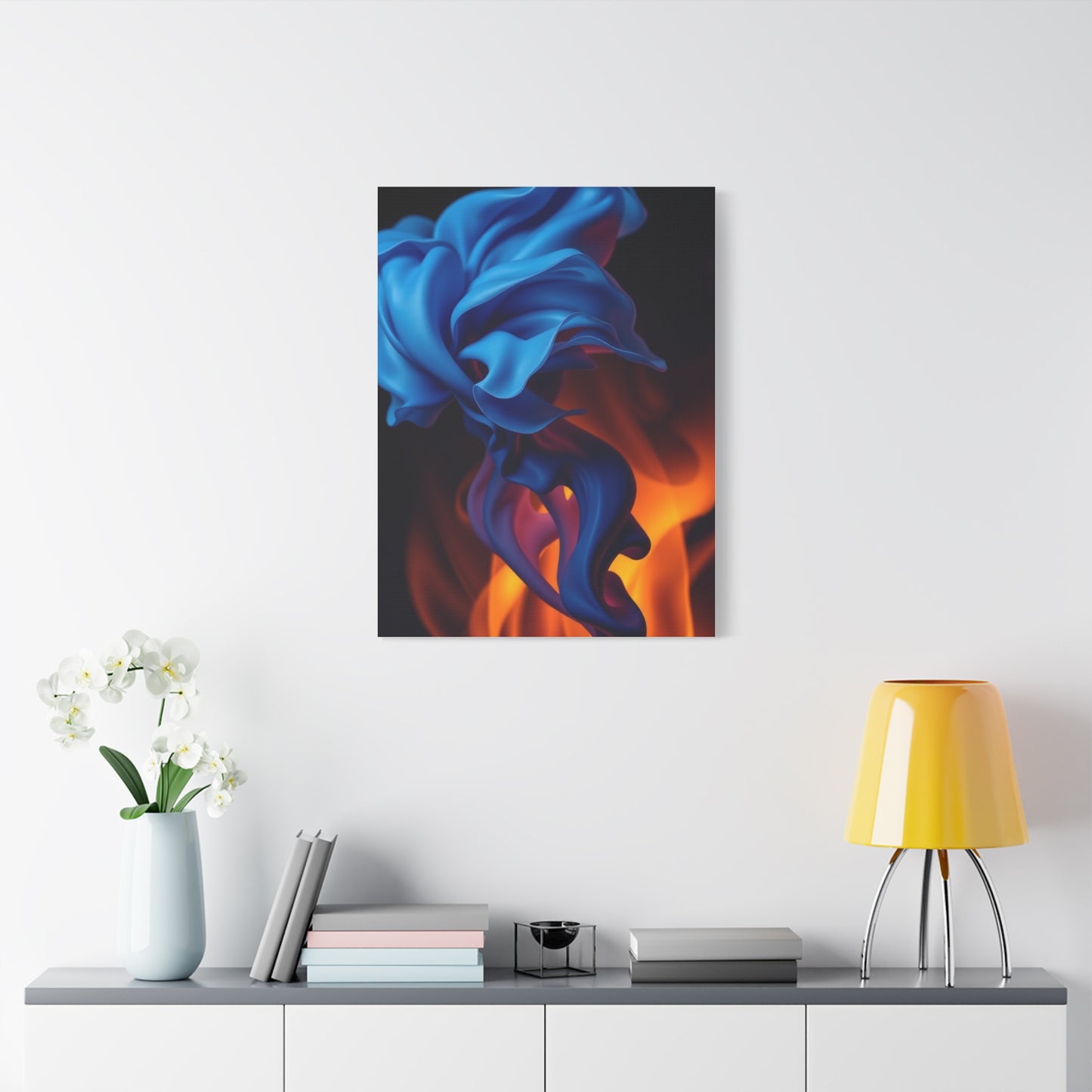 Masterpiece Navy Blue Art Vision Wall Art & Canvas Print