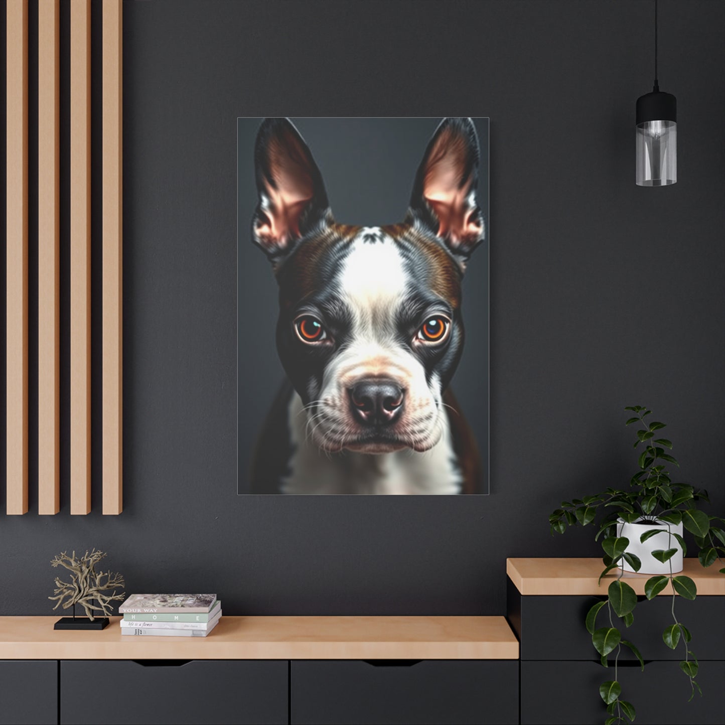 Supreme Boston Terrier Art Collection Wall Art & Canvas Print