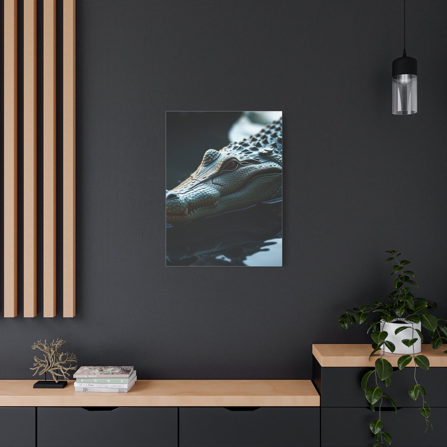 Vision Crocodile & Alligator Art Art Wall Art & Canvas Print