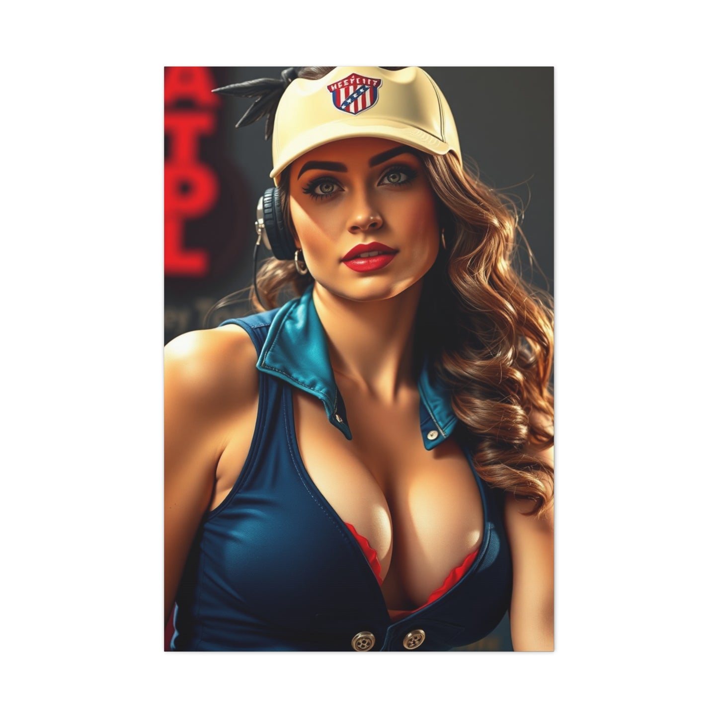 Pin-Ups Art Supreme Gallery Wall Art & Canvas Print