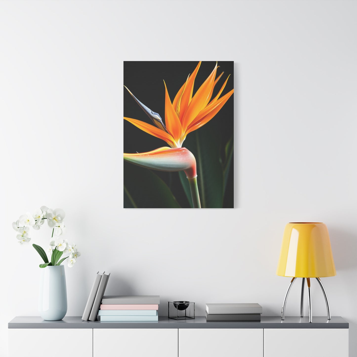 Vision Bird of Paradise Plant Art Art Wall Art & Canvas Print