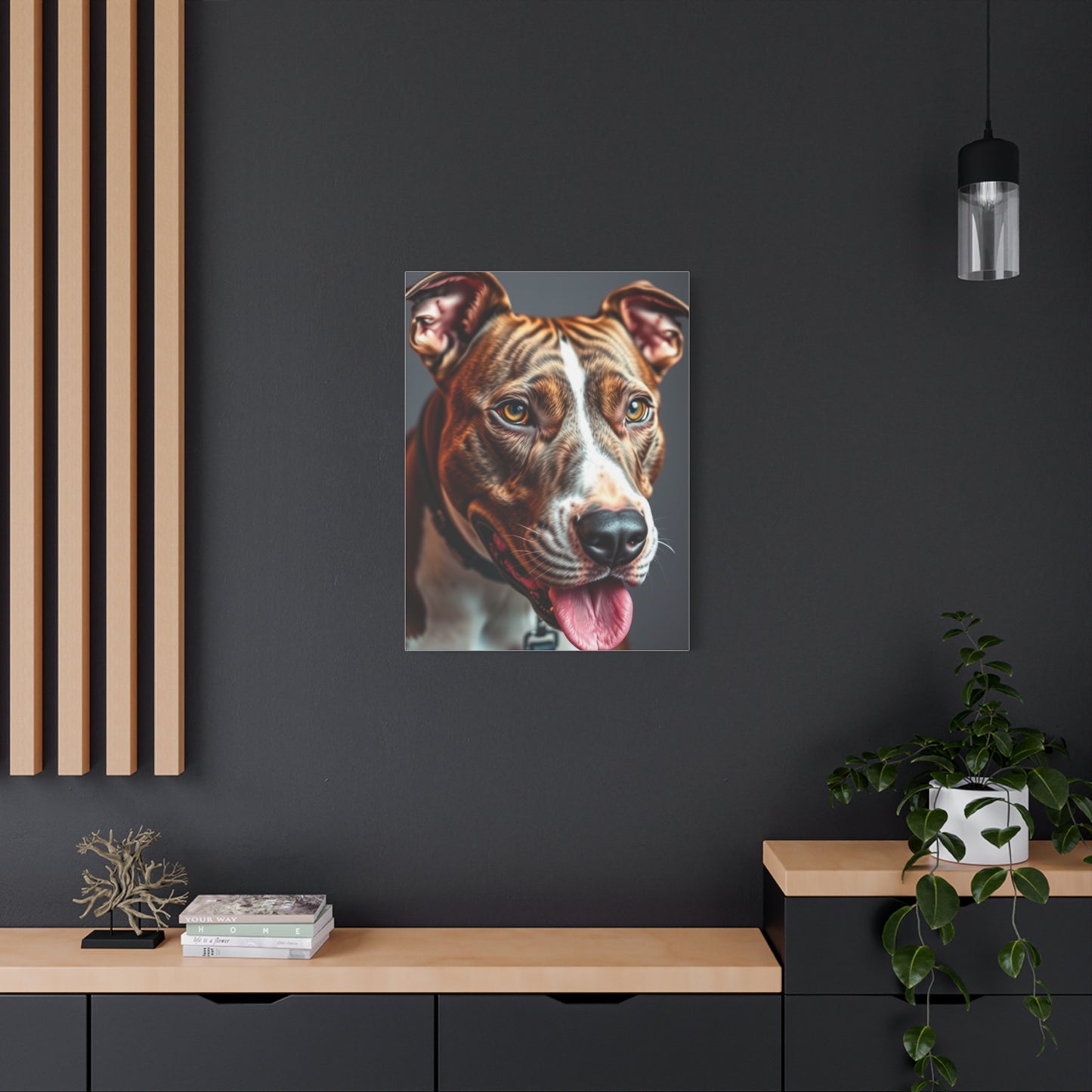Supreme Pit Bull Art Collection Wall Art & Canvas Print