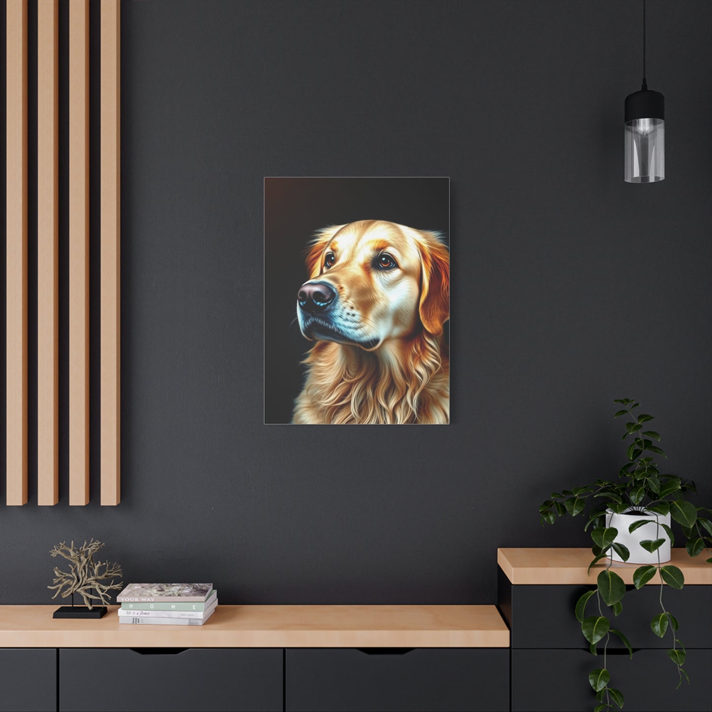 Supreme Golden Retriever Art Collection Wall Art & Canvas Print