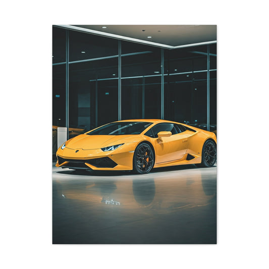 Lamborghini Huracán Modern Showroom Wall Art & Canvas Prints