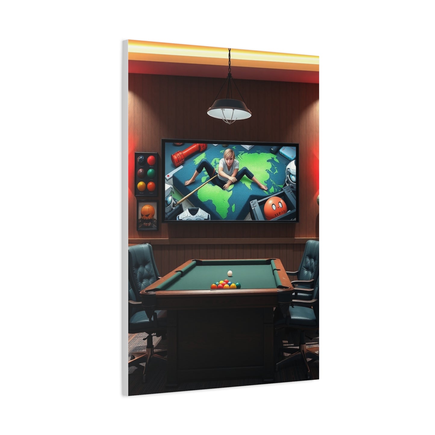 Game Room Art Luxury Canvas Wall Art & Canvas Print