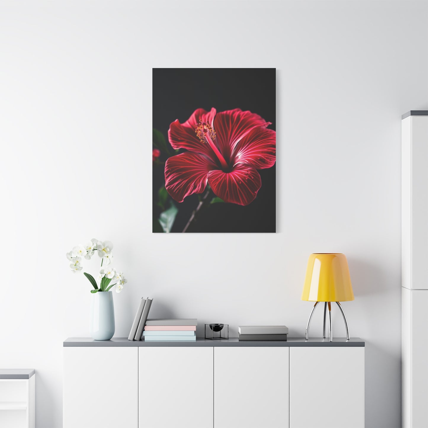 Masterpiece Hibiscus Flower Art Vision Wall Art & Canvas Print