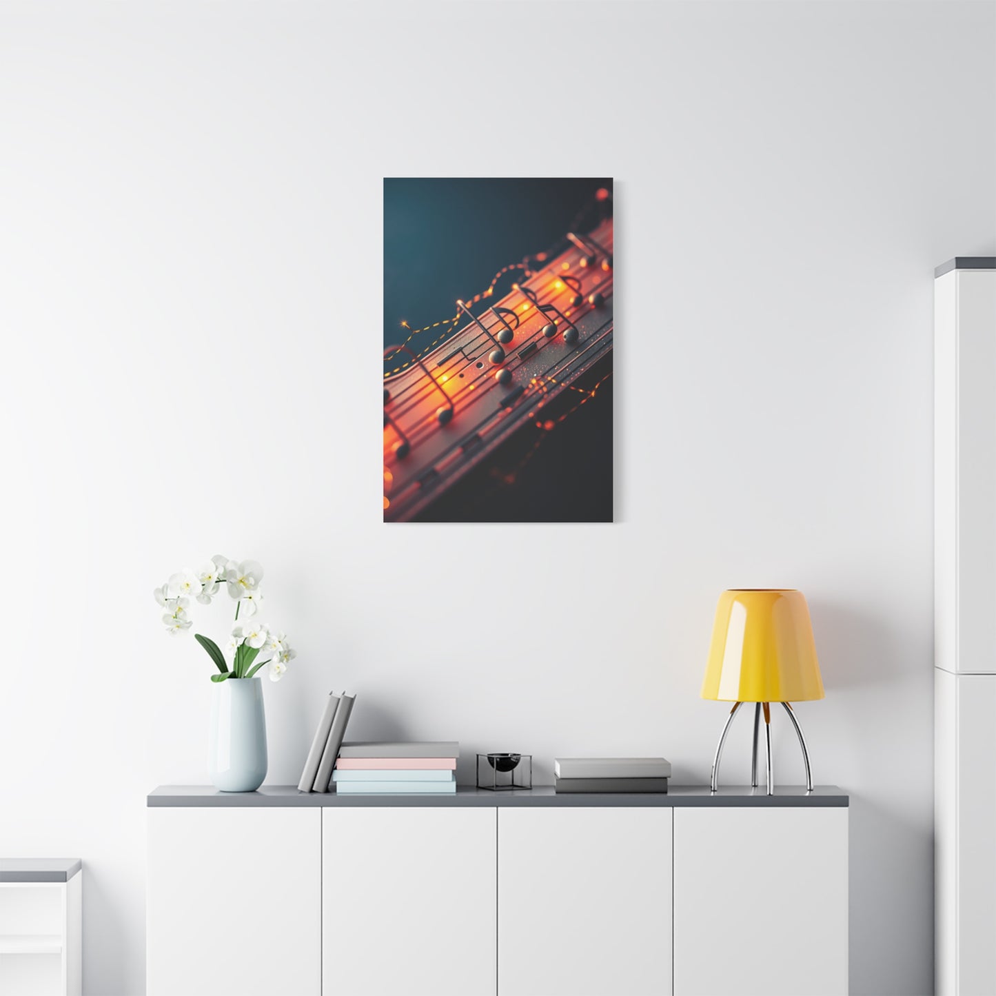 Masterpiece Musical Notes Art Vision Wall Art & Canvas Print