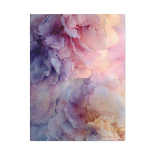 Soft Organic Floral Abstract Wall Art & Canvas Print