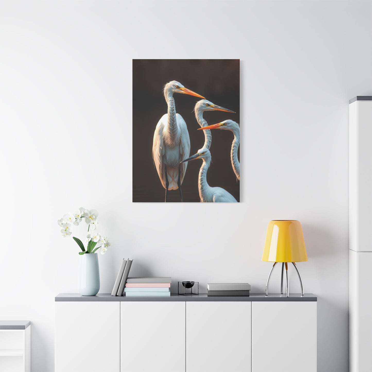 Elite Herons and Egrets Art Vision Wall Art & Canvas Print