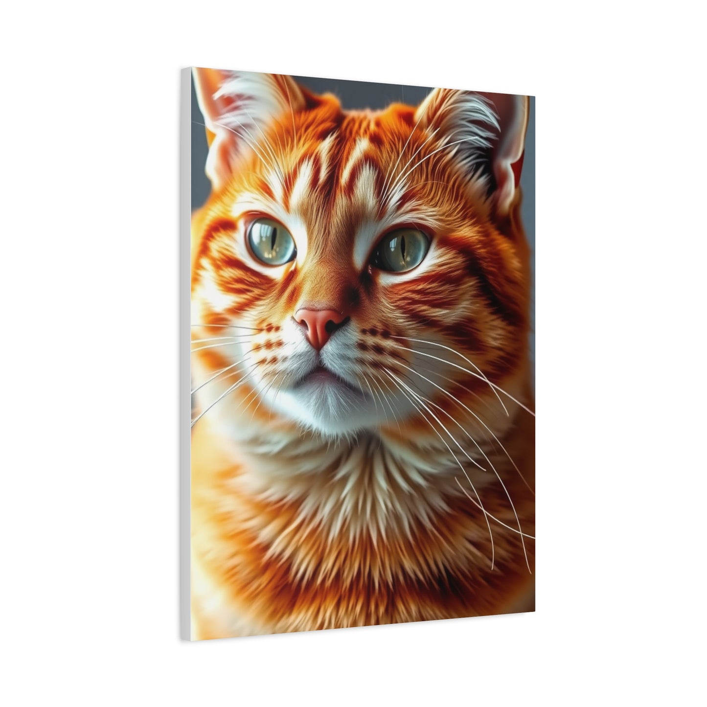 Elite Orange Cat Art Vision Wall Art & Canvas Print