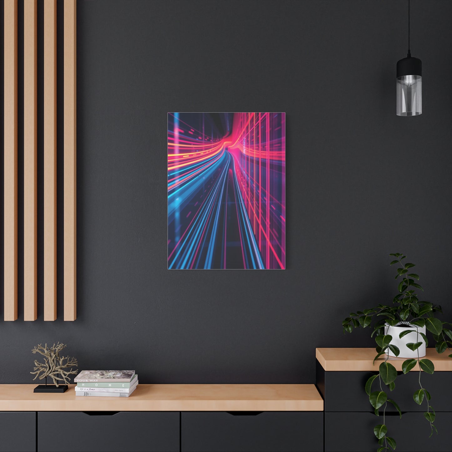 Linear Abstract Art Refined Canvas Wall Art & Canvas Print