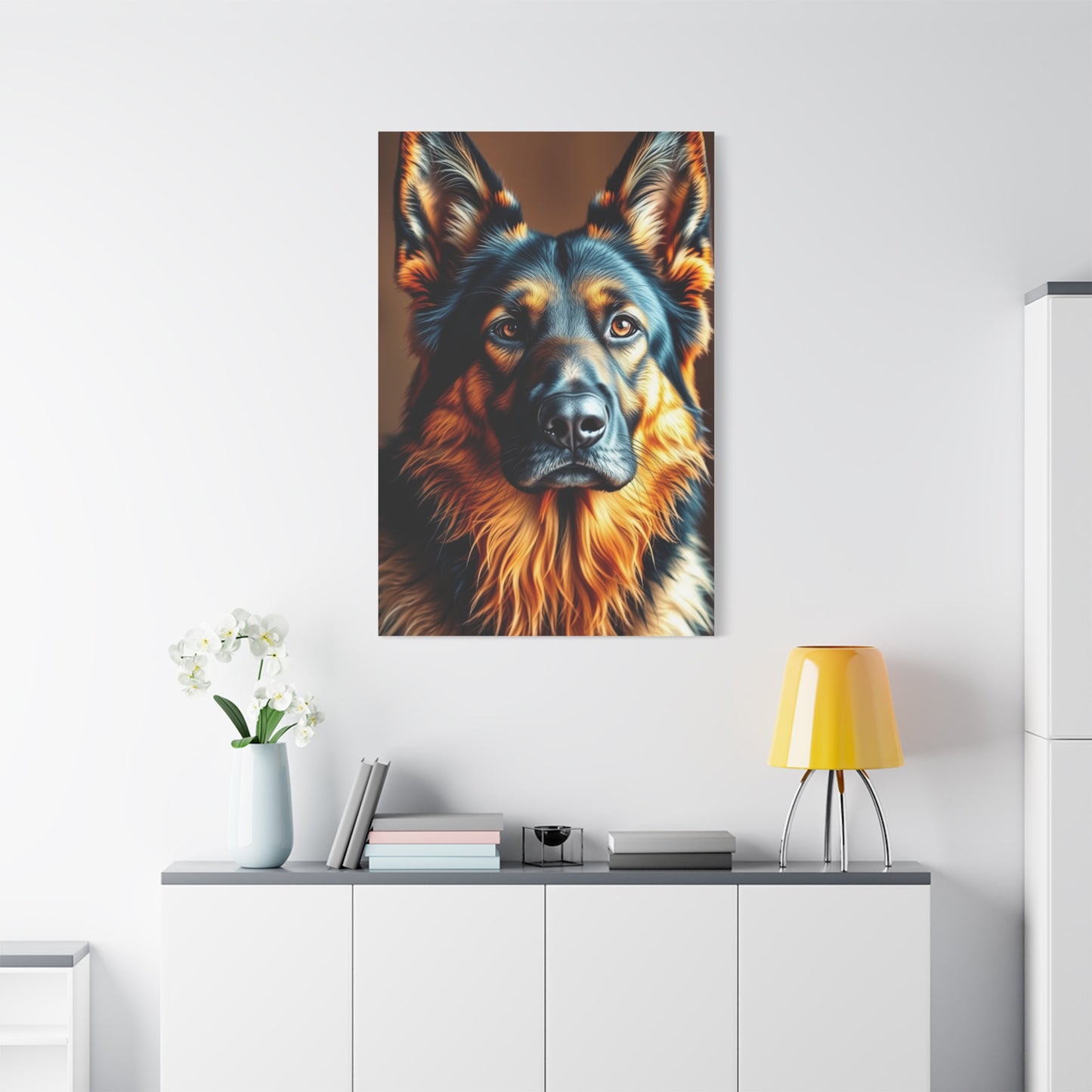 German Shepherd Art Luxury Canvas Wall Art & Canvas Print