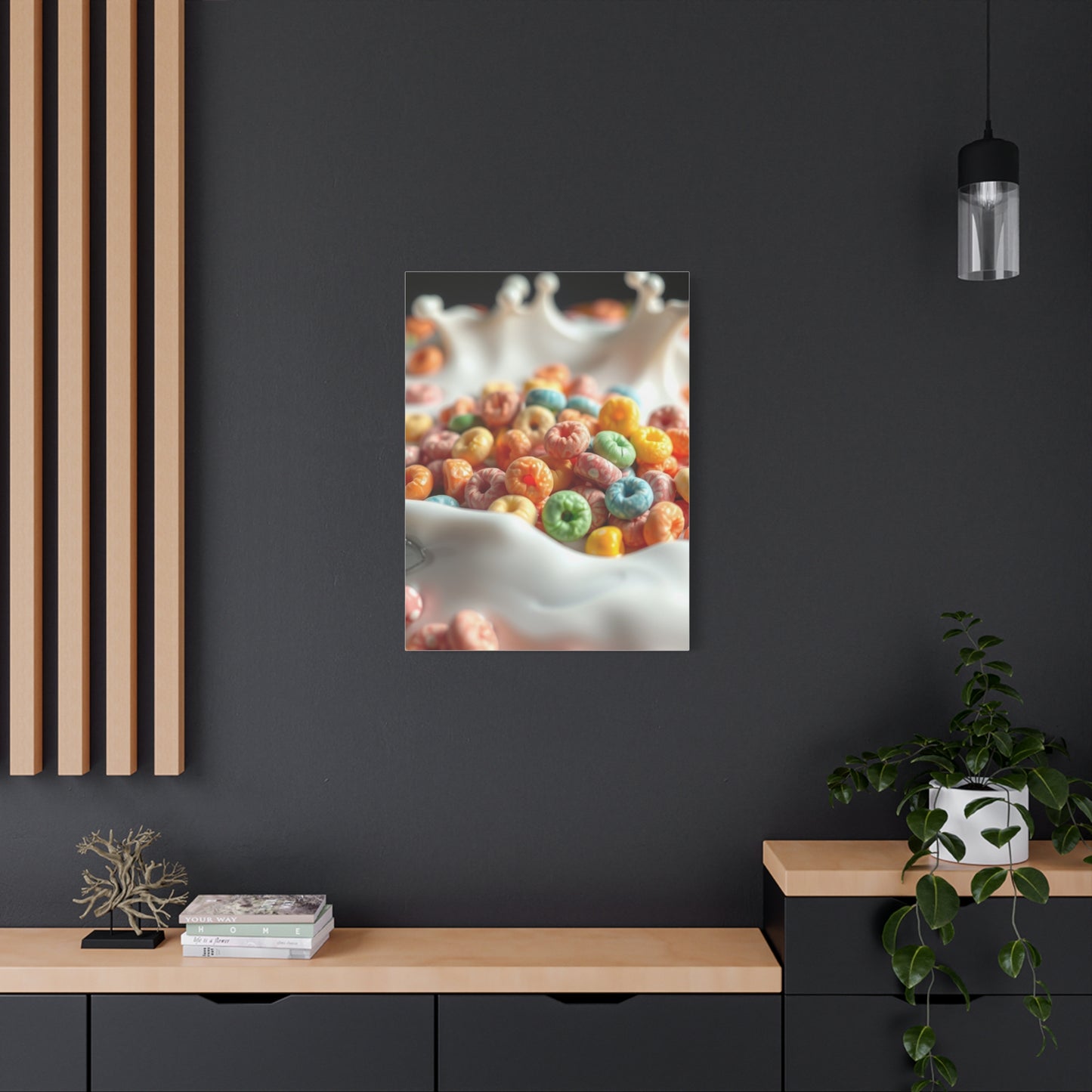 Ornate Cereal Reverie Canvas Wall Art & Canvas Print