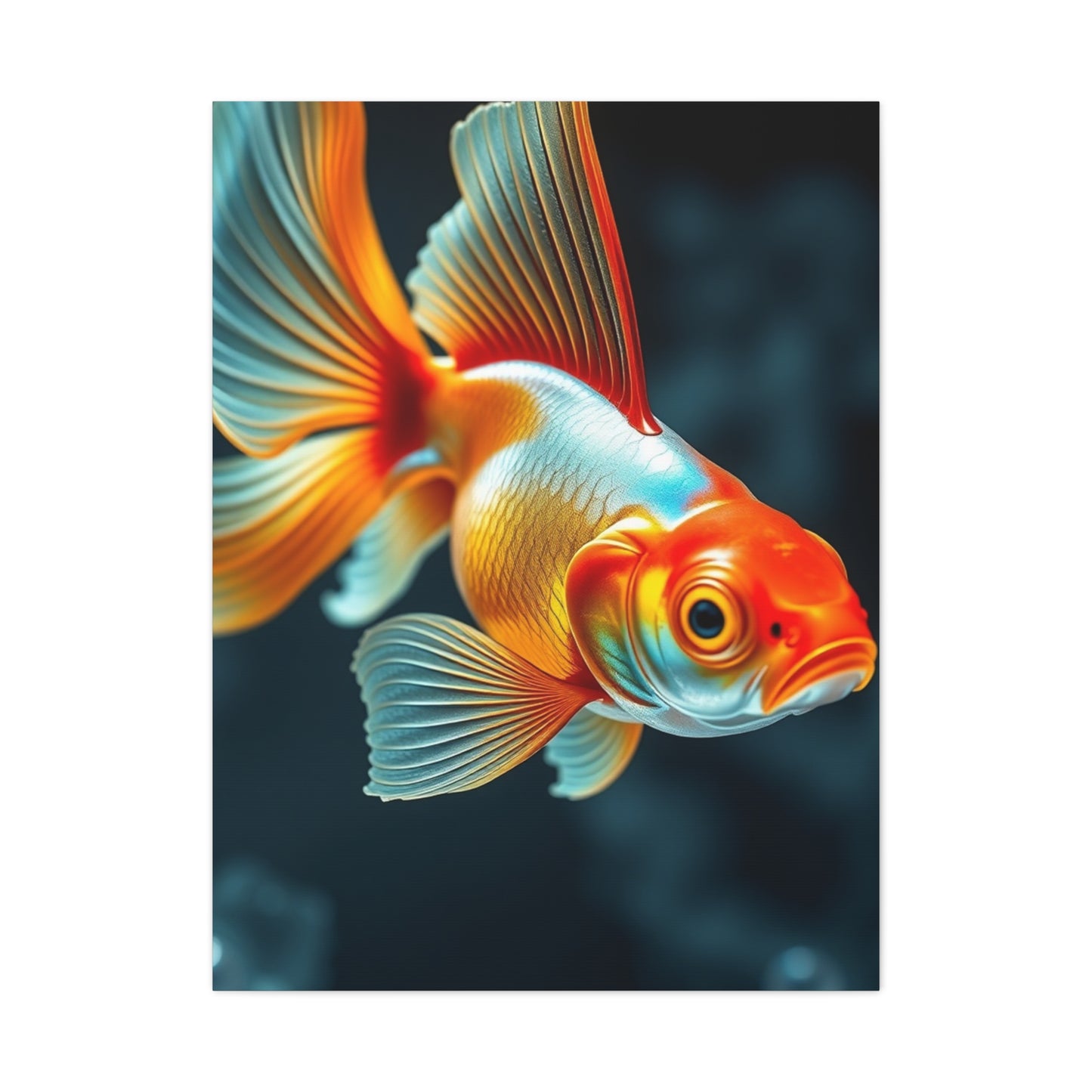 Masterpiece Goldfish Art Vision Wall Art & Canvas Print