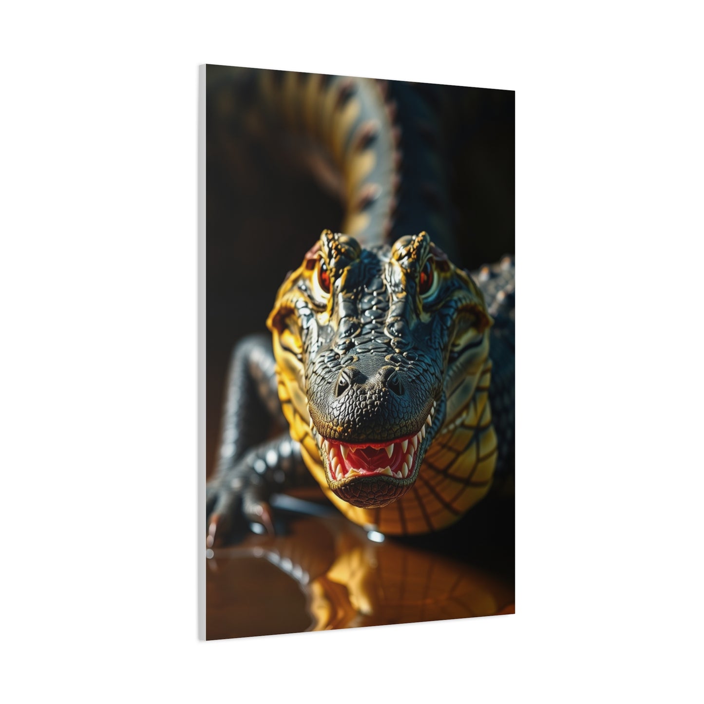 Supreme Crocodile & Alligator Art Collection Wall Art & Canvas Print