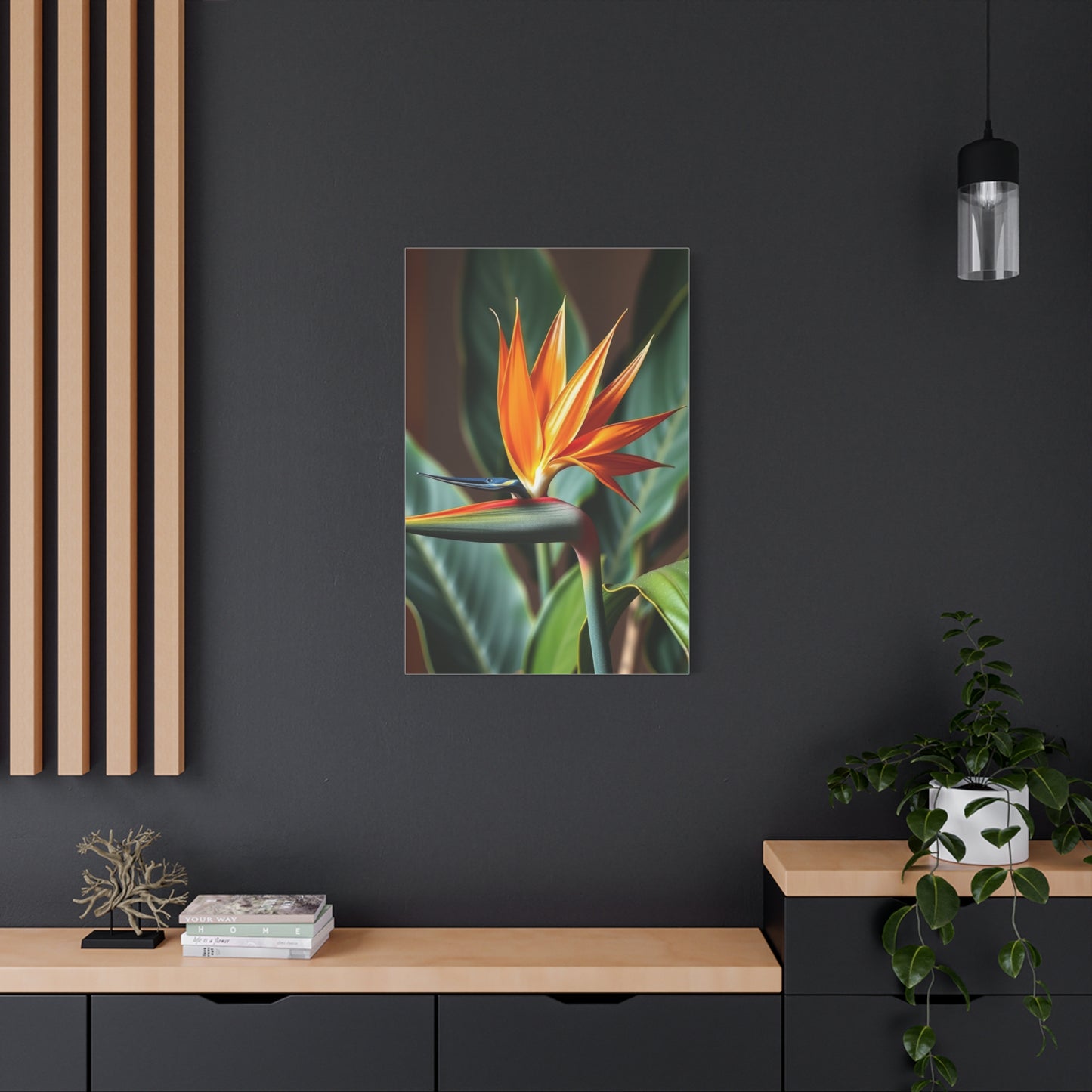 Elite Bird of Paradise Plant Art Vision Wall Art & Canvas Print
