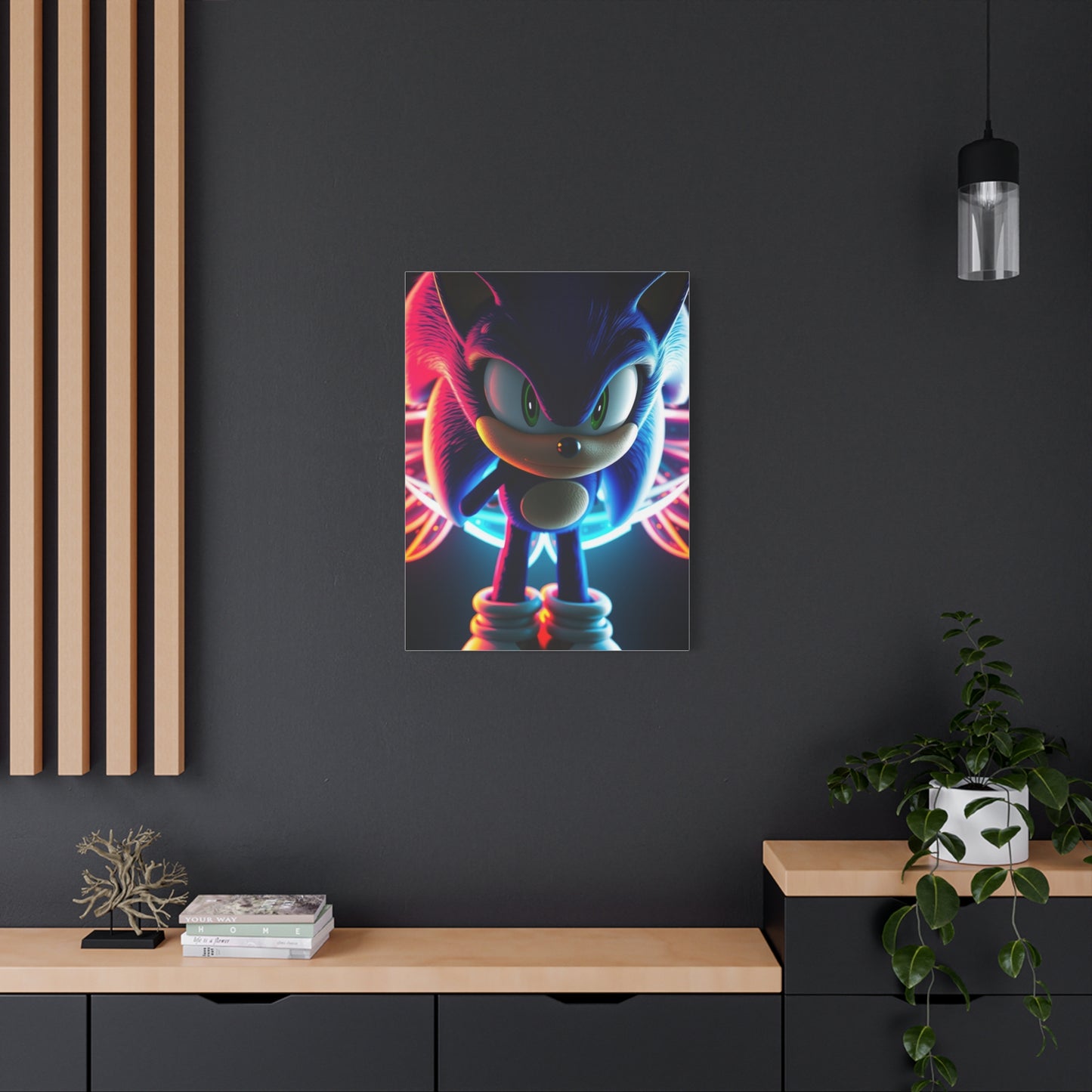 Elite Sonic the Hedgehog Art Vision Wall Art & Canvas Print