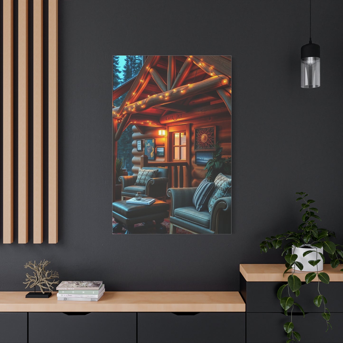 Masterpiece Cabin & Lodge Decor Art Vision Wall Art & Canvas Print
