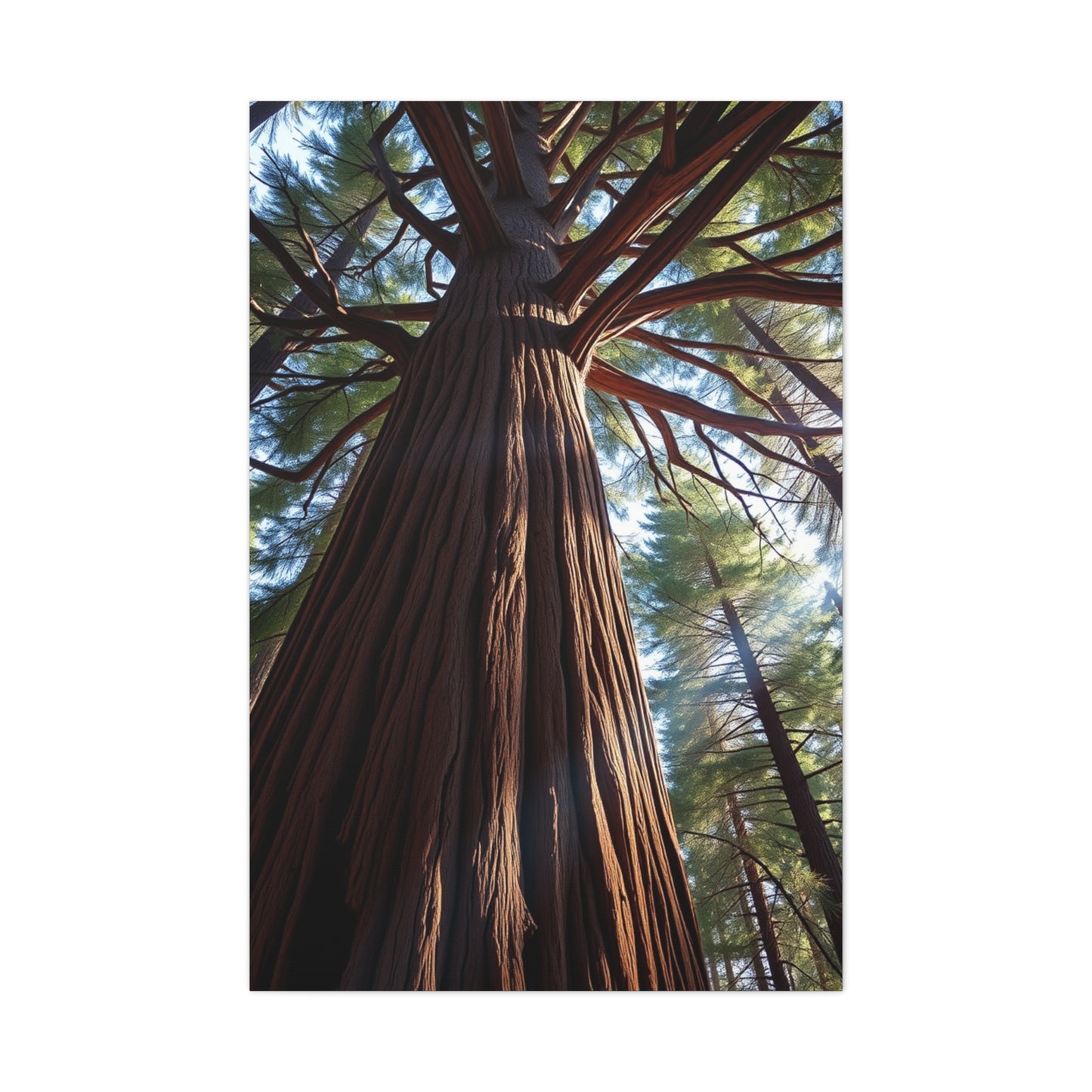 Redwood Tree Art Refined Canvas Wall Art & Canvas Print