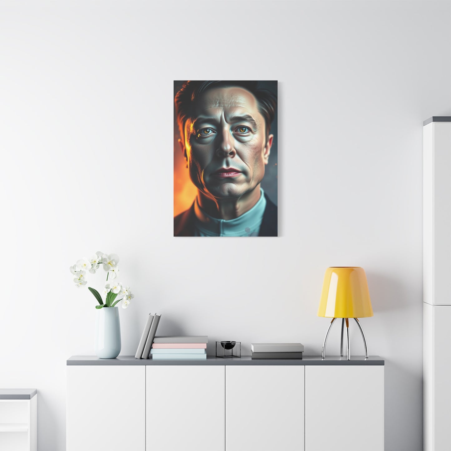 Elon Musk Art Supreme Gallery Wall Art & Canvas Print