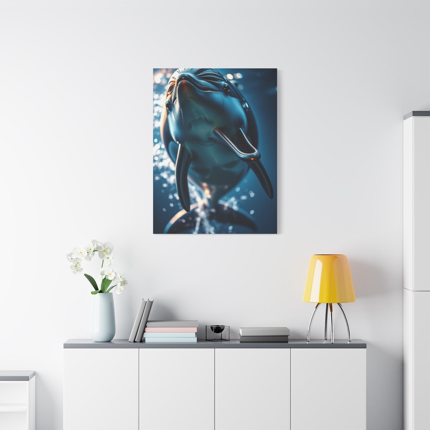 Masterpiece Dolphin Art Vision Wall Art & Canvas Print