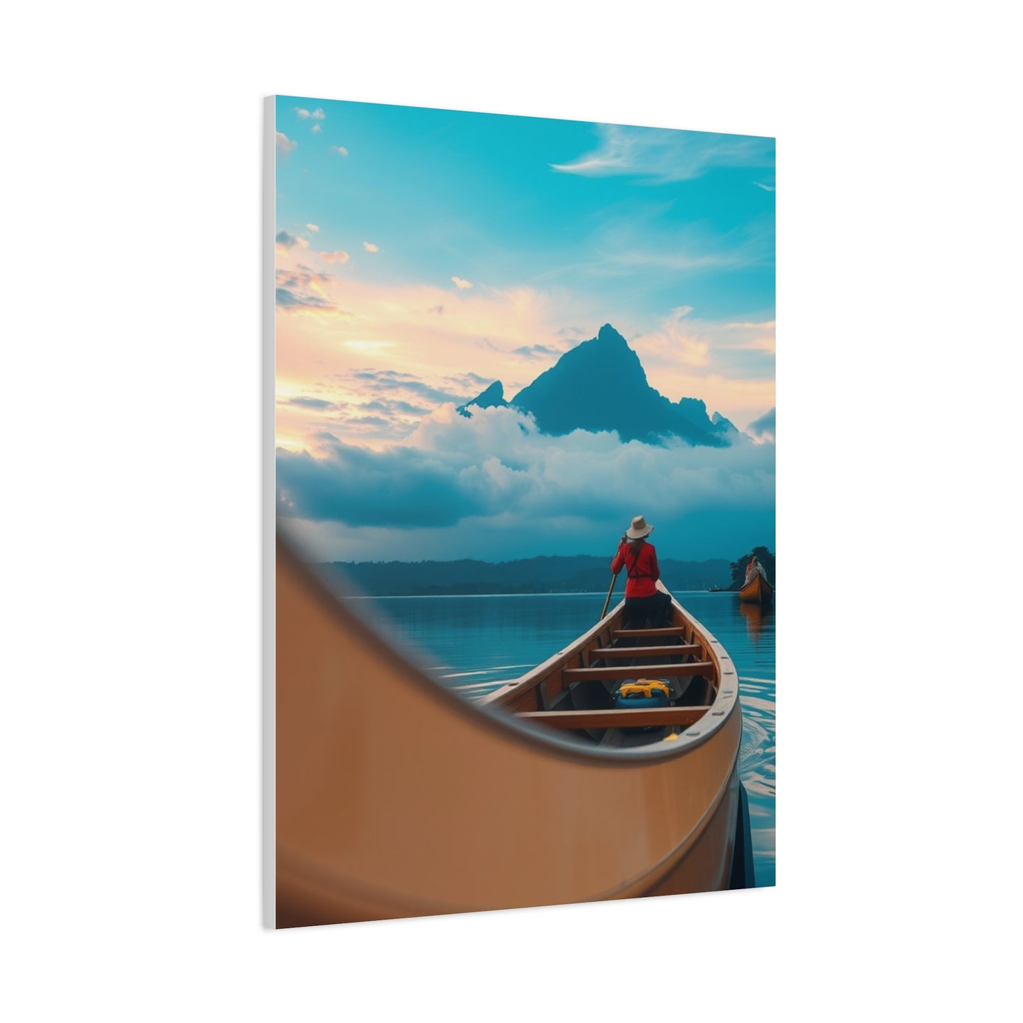 Masterpiece Canoe Art Vision Wall Art & Canvas Print