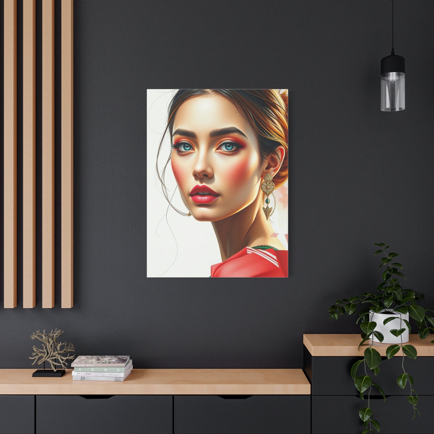 Masterpiece Fashion Illustration & Drawings Art Vision Wall Art & Canvas Print