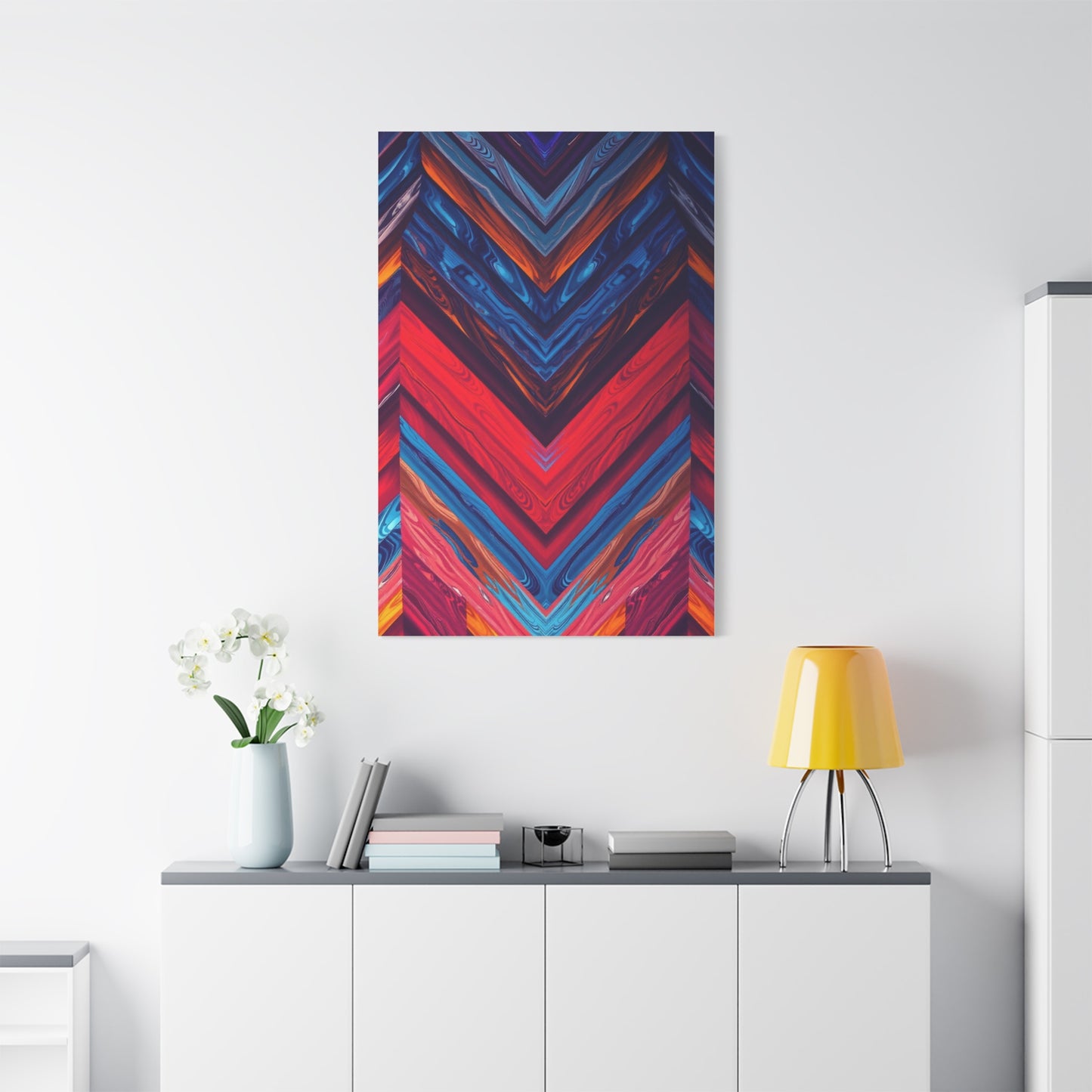 Supreme Chevron Pattern Art Collection Wall Art & Canvas Print