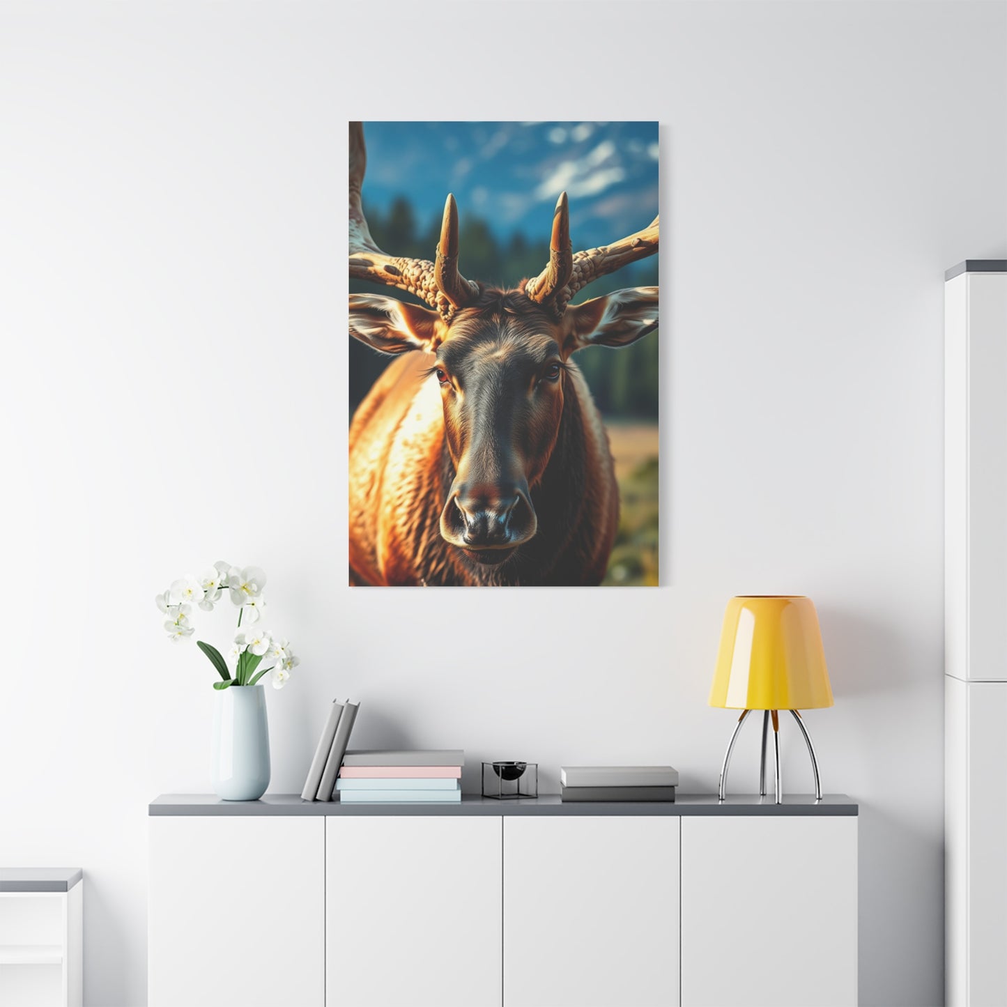 Supreme Elk Art Collection Wall Art & Canvas Print