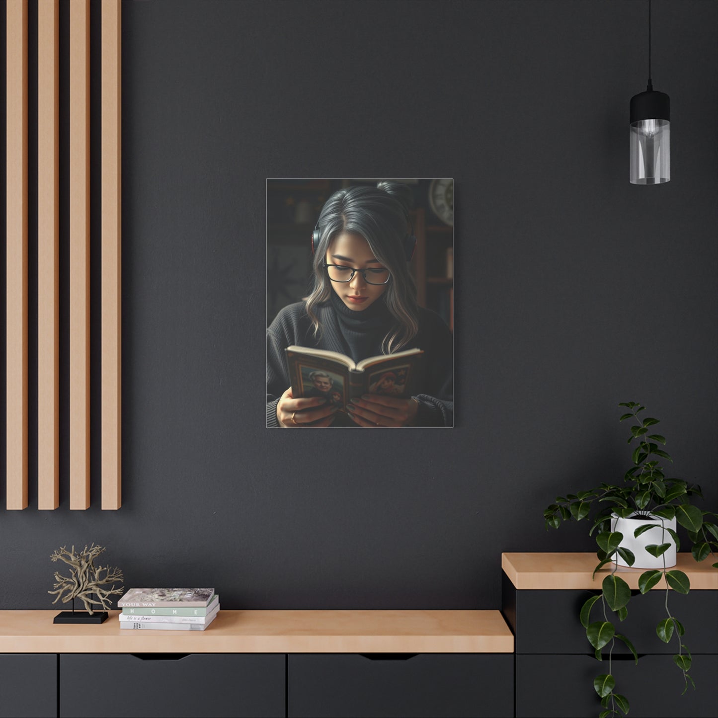 Reading Wall Art Refined Canvas Wall Art & Canvas Print