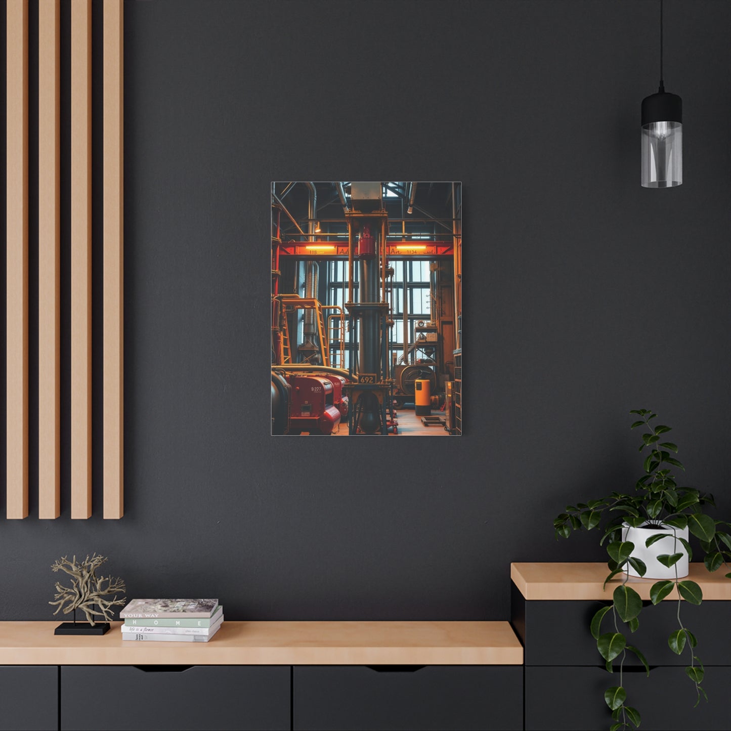 Elite Industrial Art Vision Wall Art & Canvas Print