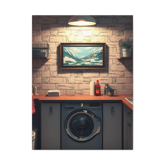 Masterpiece Laundry Room Art Vision Wall Art & Canvas Print