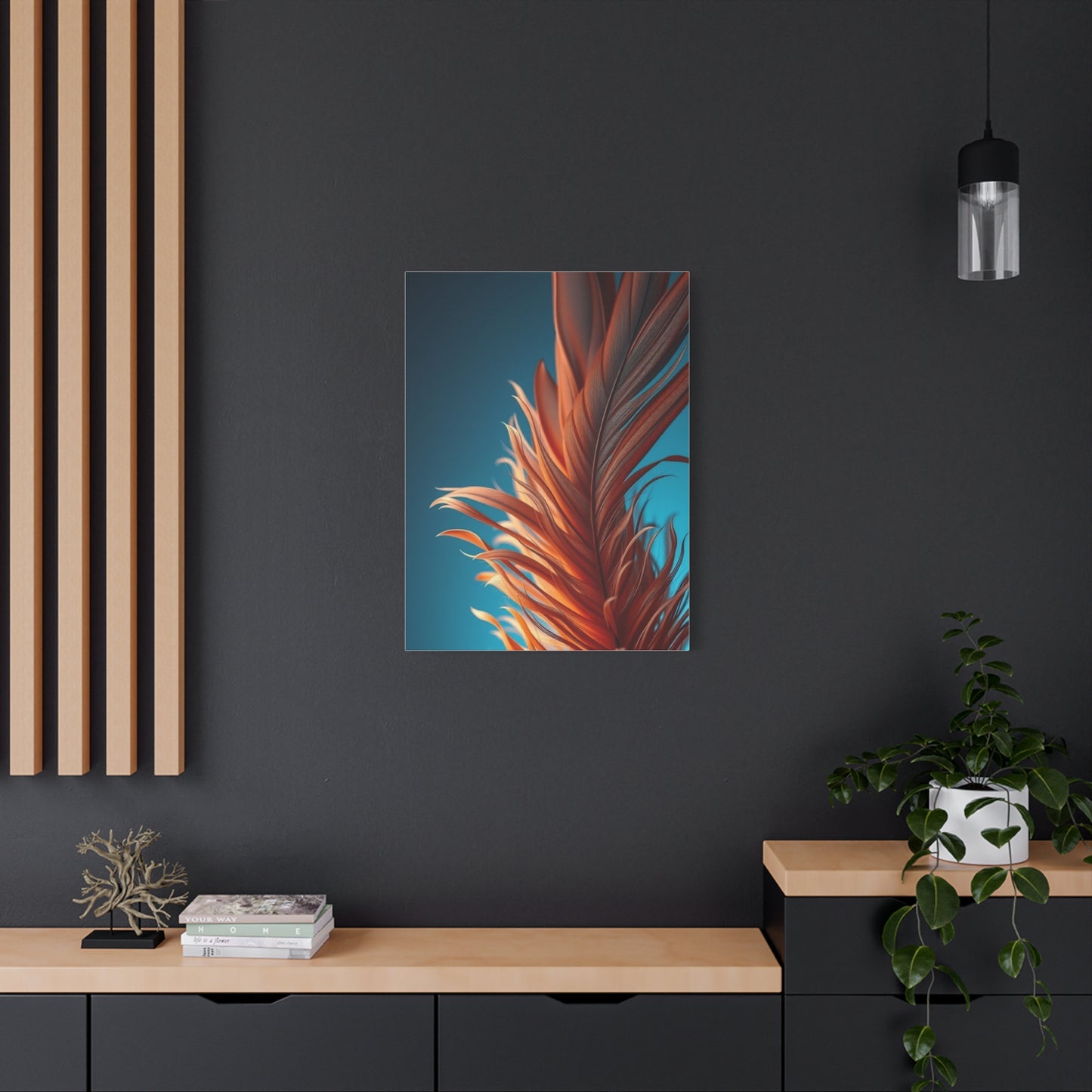 Vision Feather Art Art Wall Art & Canvas Print