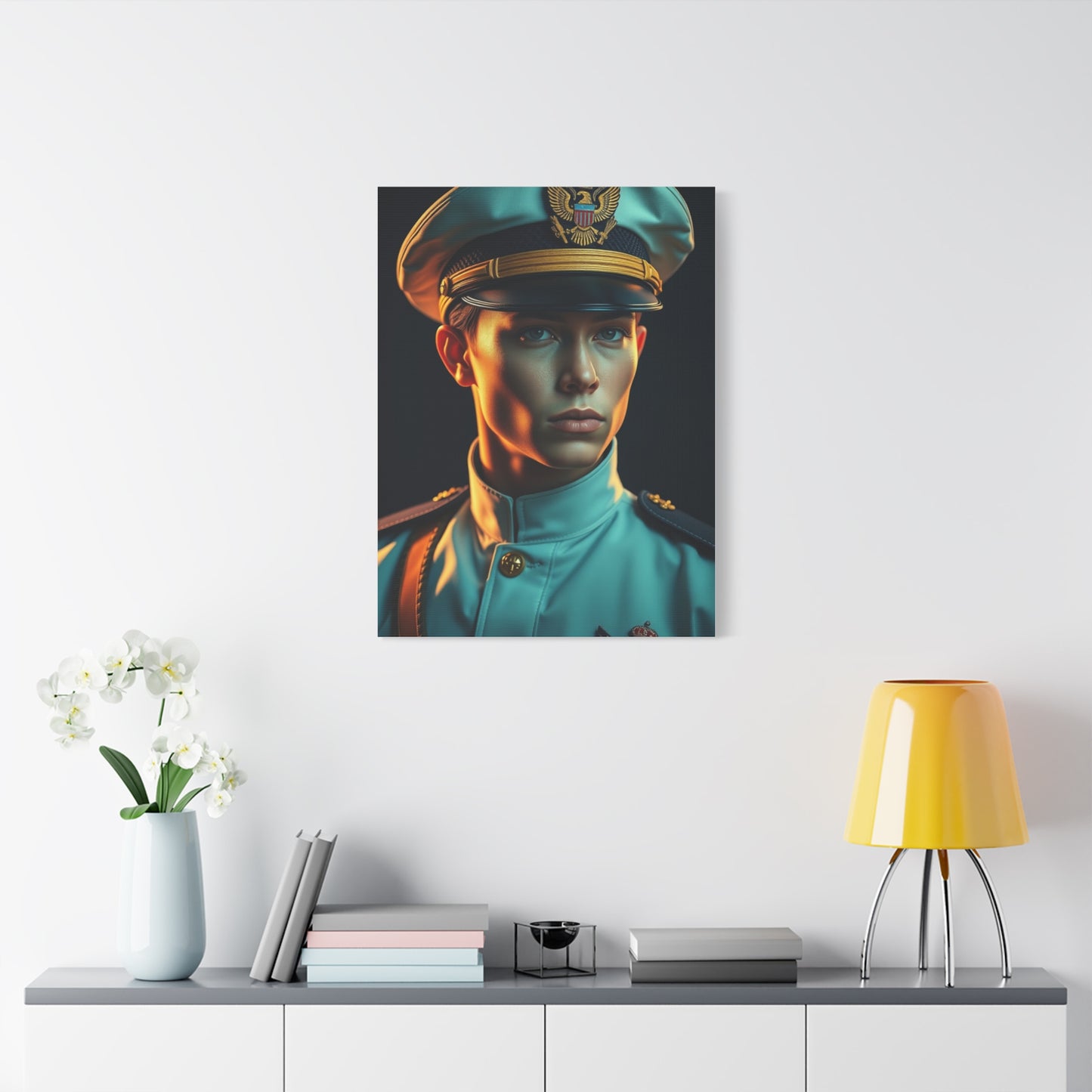 Masterpiece Navy (Military) Art Vision Wall Art & Canvas Print