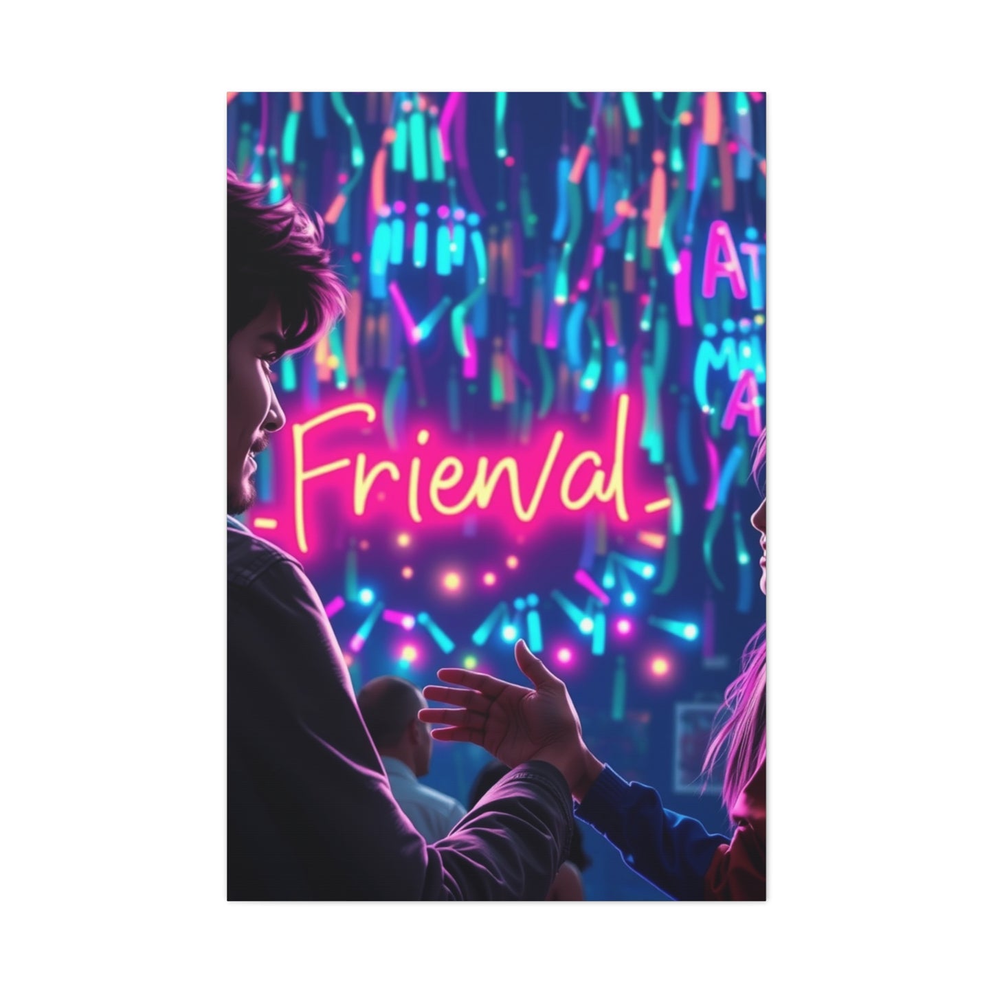 Masterpiece Friendship Art Vision Wall Art & Canvas Print