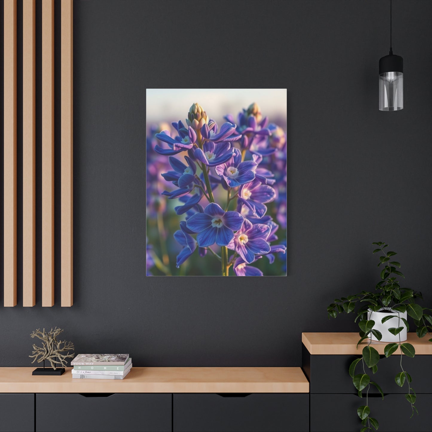 Supreme Bluebonnet Flower Art Collection Wall Art & Canvas Print