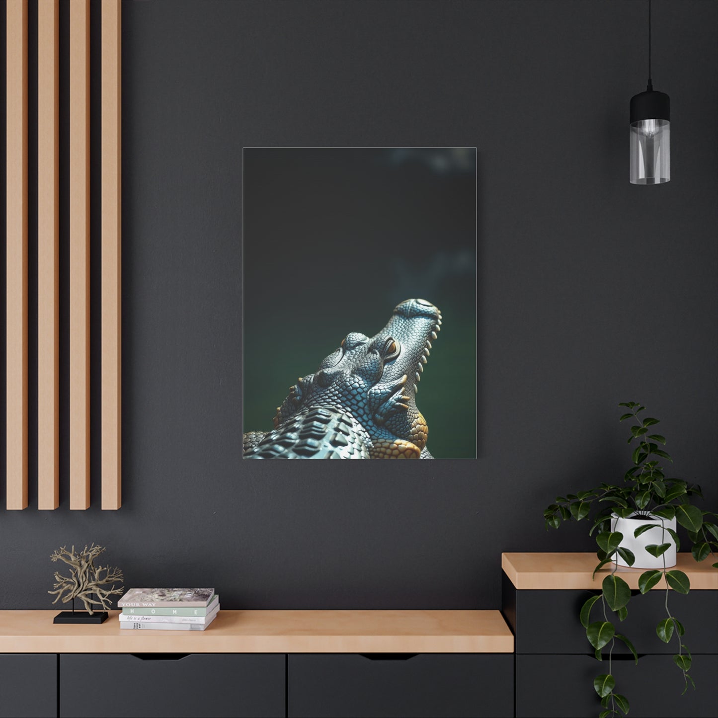 Elite Crocodile & Alligator Art Vision Wall Art & Canvas Print