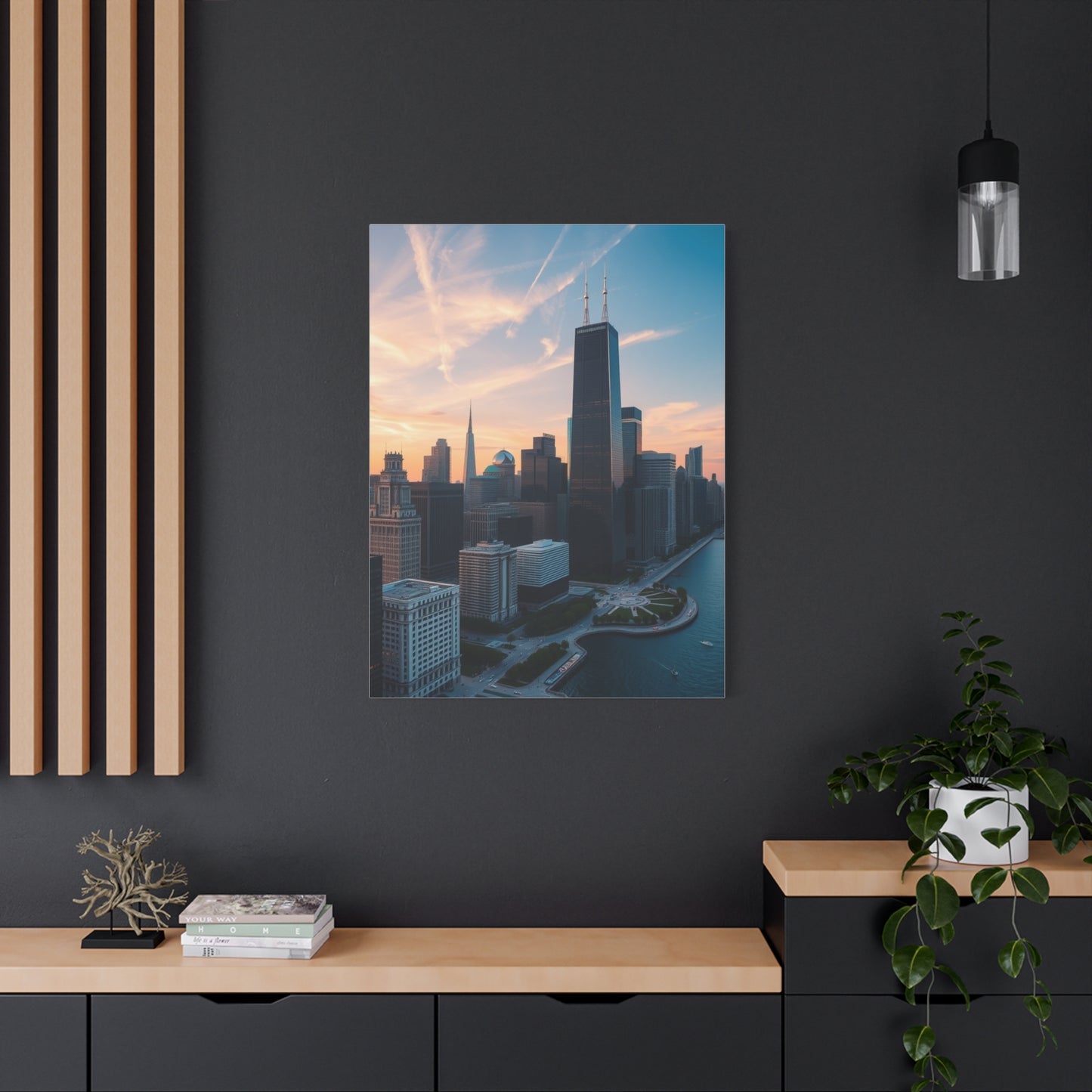 Masterpiece Chicago Skylines Art Vision Wall Art & Canvas Print