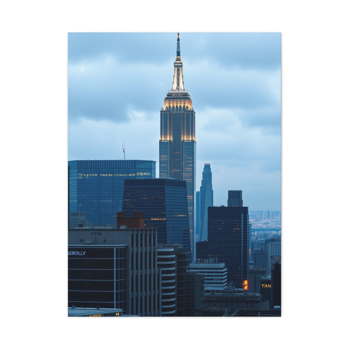 Masterpiece Skyline Art Vision Wall Art & Canvas Print