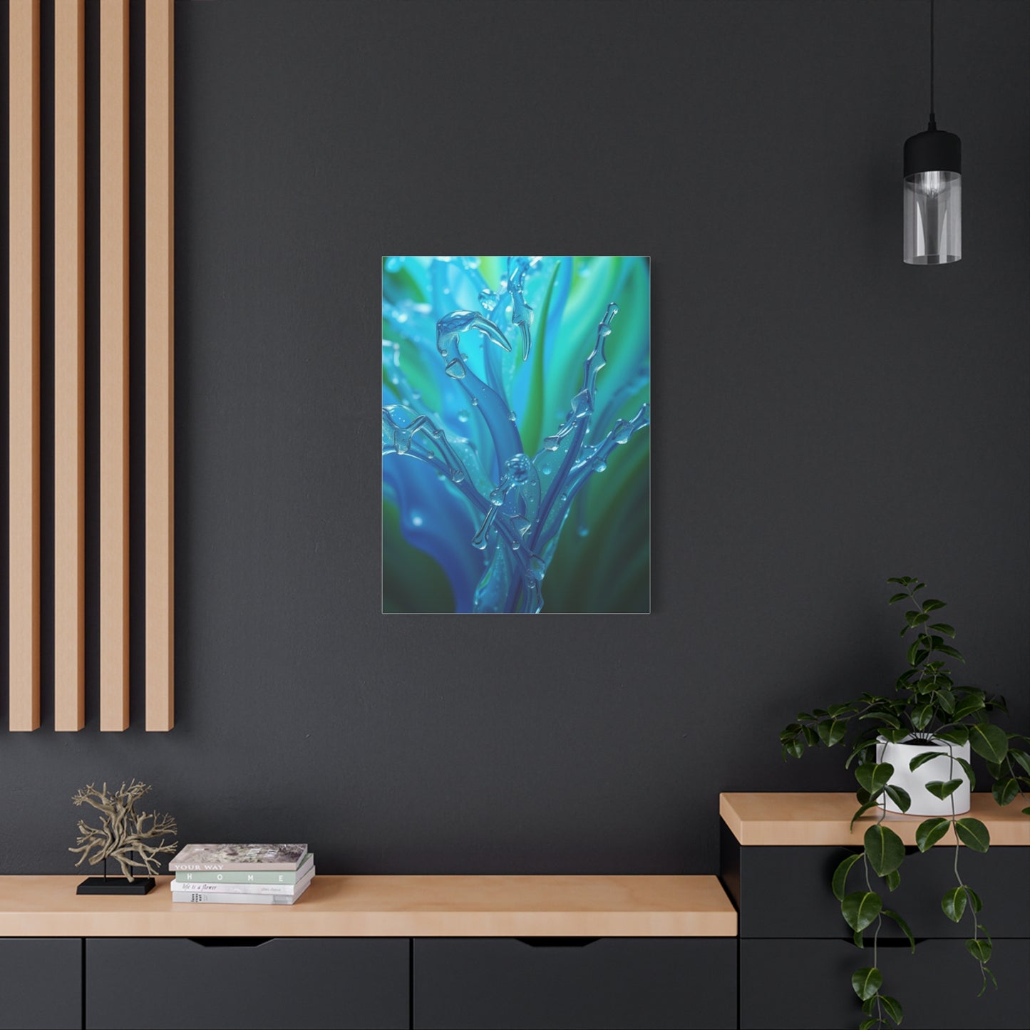 Blue & Green Art Supreme Gallery Wall Art & Canvas Print