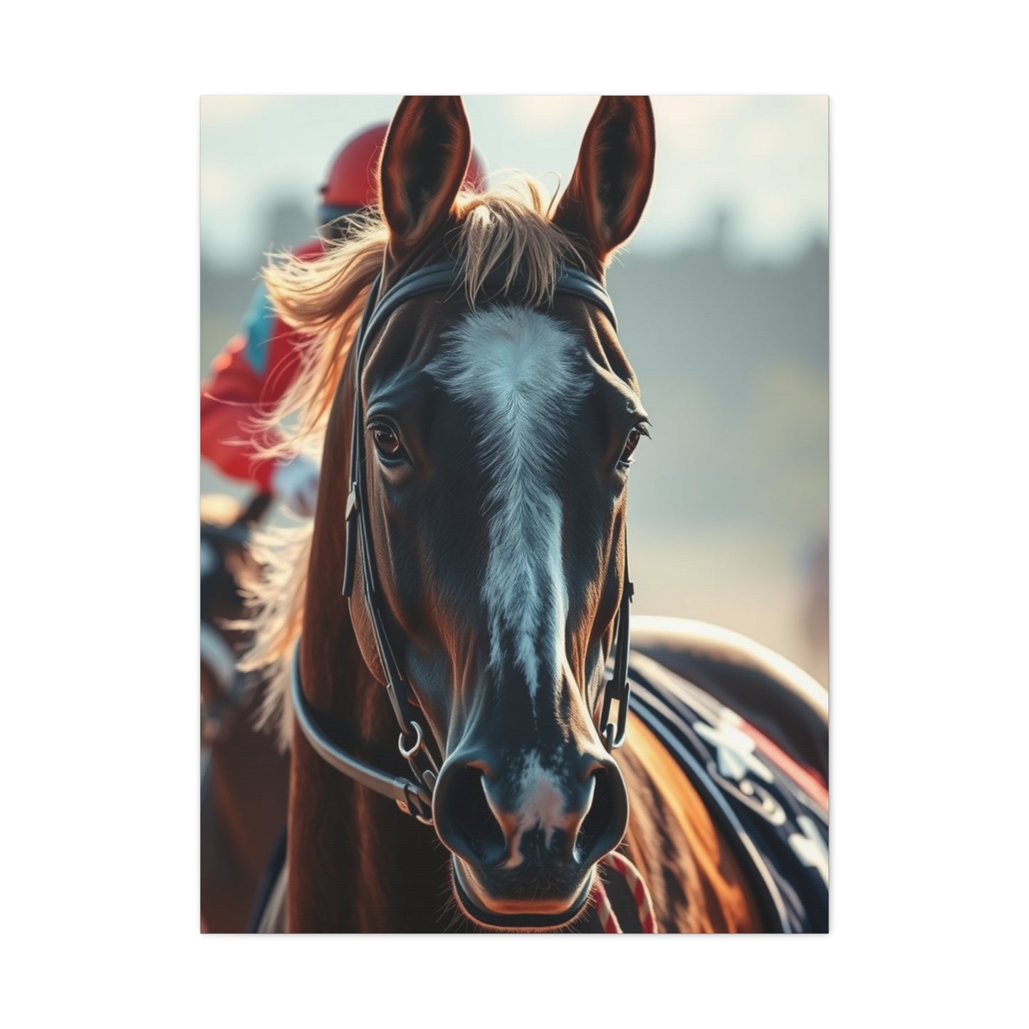 Horse Racing Art Luxury Canvas Wall Art & Canvas Print