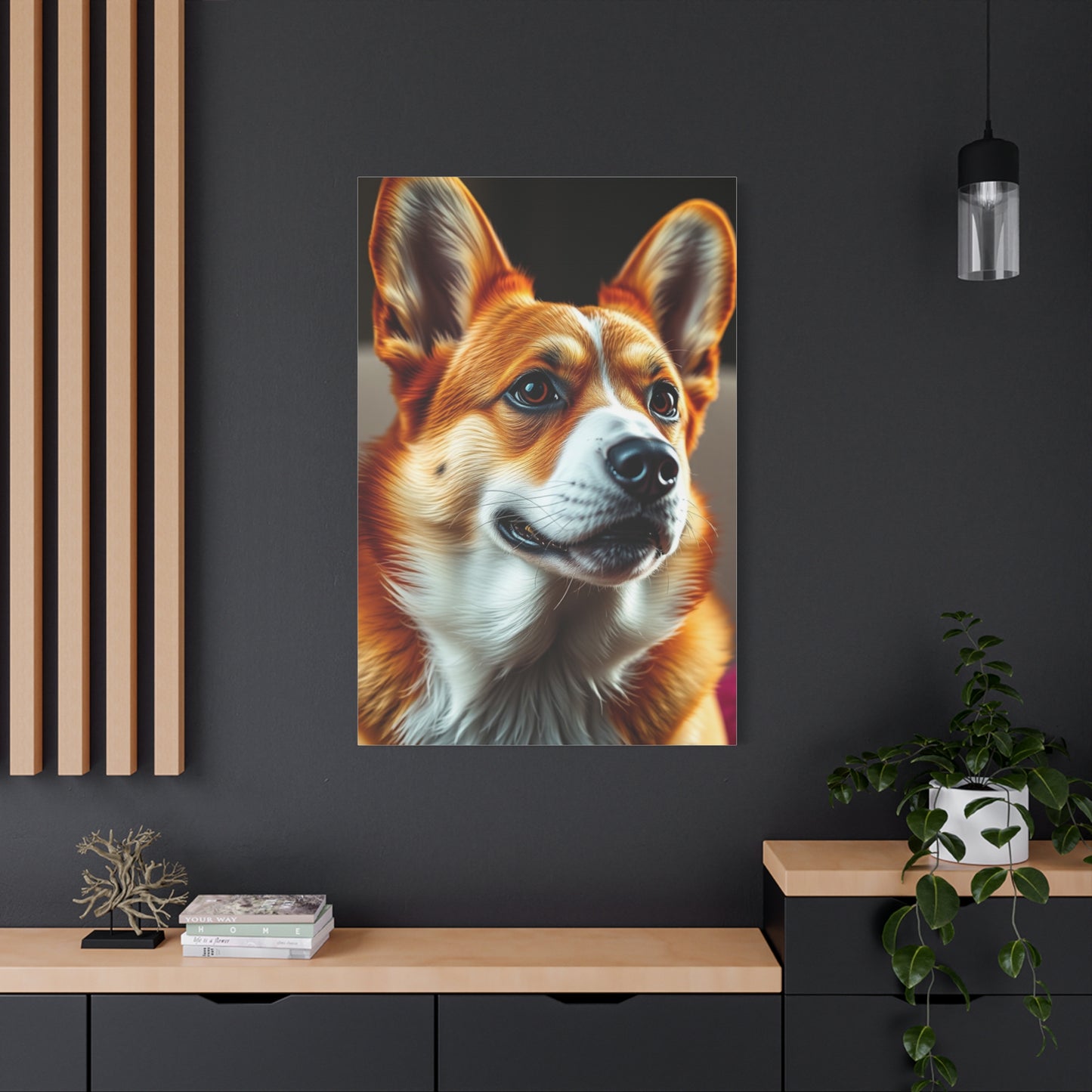 Supreme Corgi Dog Art Collection Wall Art & Canvas Print