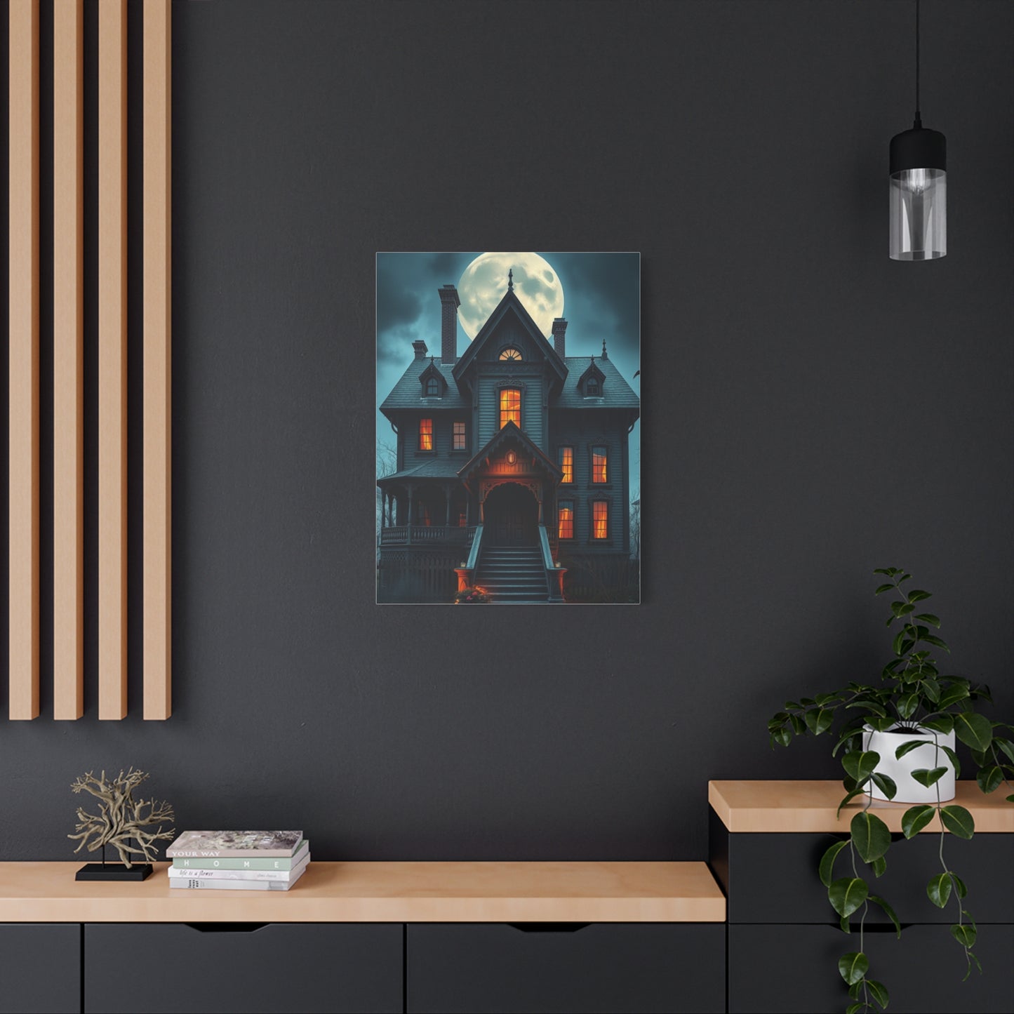 Supreme Haunted House Art Collection Wall Art & Canvas Print