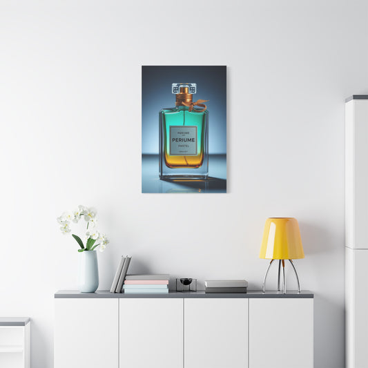 Perfume Bottle Art Refined Canvas Wall Art & Canvas Print