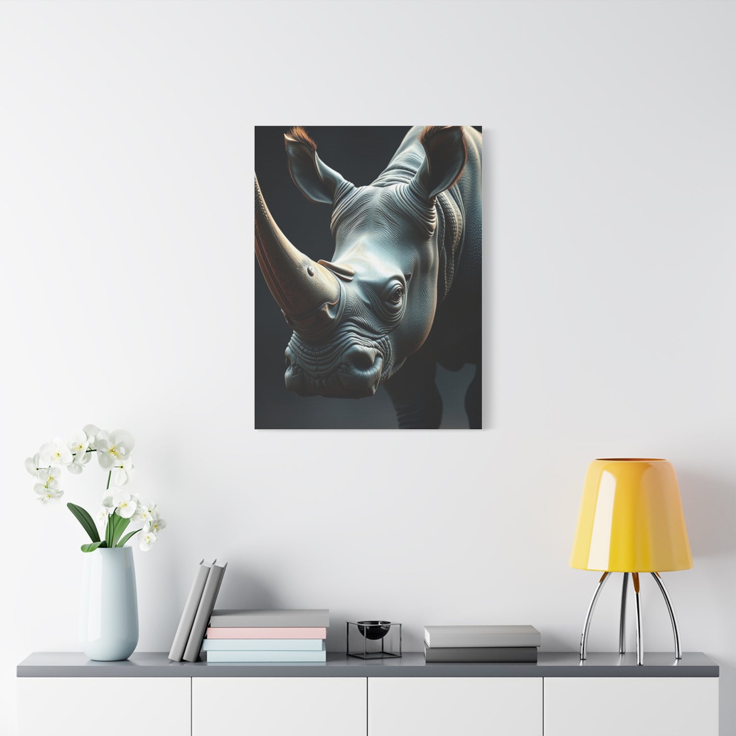 Rhinoceros Art Supreme Gallery Wall Art & Canvas Print