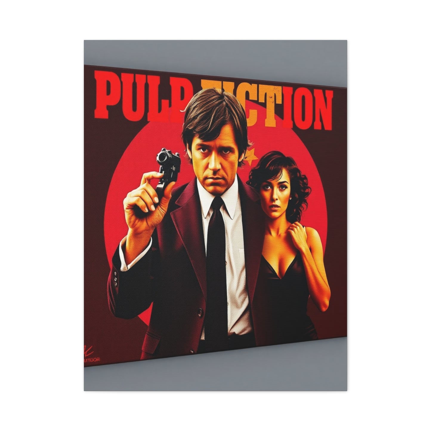 Masterpiece Pulp Fiction Canvas Art Vision Wall Art & Canvas Print