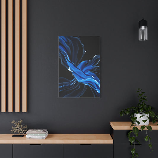 Supreme Black, White & Blue Art Collection Wall Art & Canvas Print